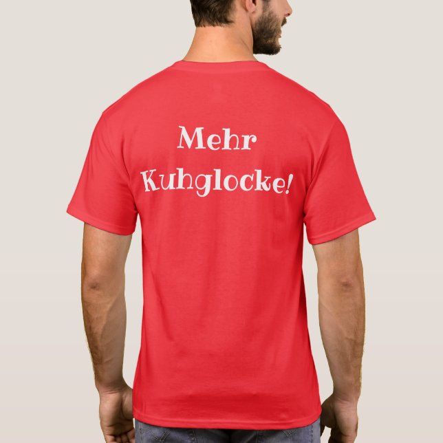 Skjortamörk för DMV Mehr Kuhglocke Tee Shirt (Baksida)