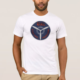 Skjortan för den vintageCurtiss propellern Tee Shirt