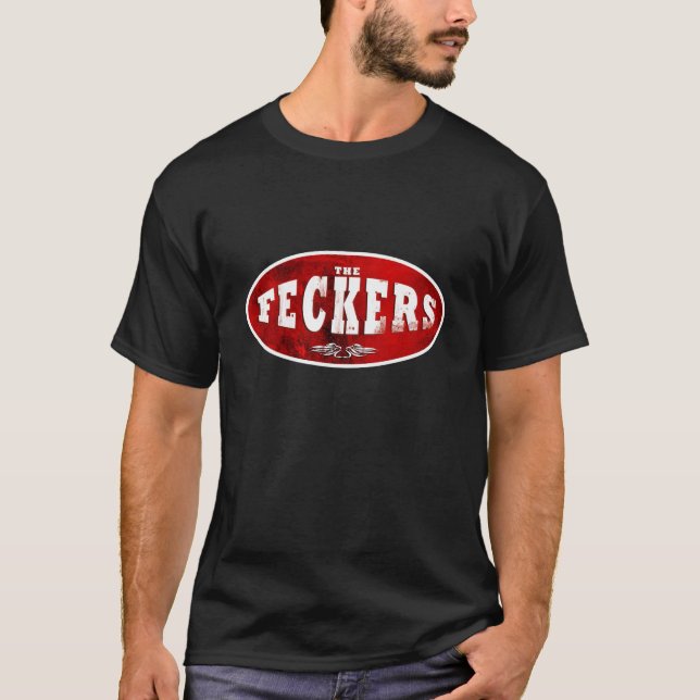 Skjortan för Feckers "Footy logotyp" utslagsplats T-shirt (Framsida)