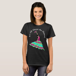 Skjortan för flamencodansare T, är det All om T Shirt