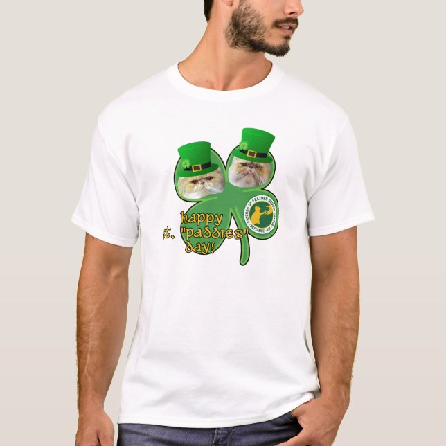skjortan för St.-paddiesdagen - planlägg 2 två T-shirt (Framsida)