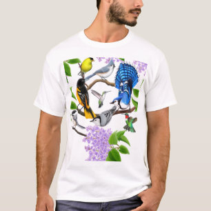 Skjortan för trädgårdfågelälskare t shirt