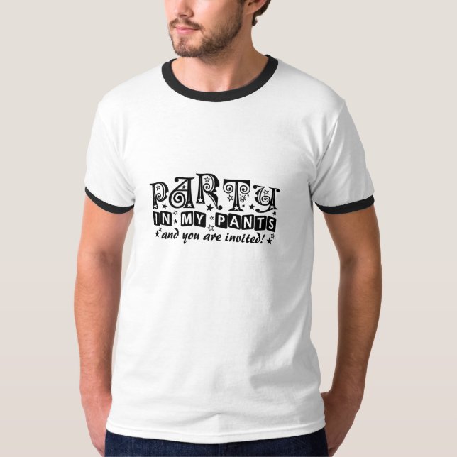 Skjortan party BYXOR - välj stil och färg Tee (Framsida)