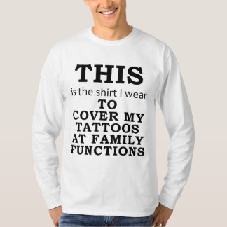 Skjortan som jag ha på sig för att täcka min t-shirt