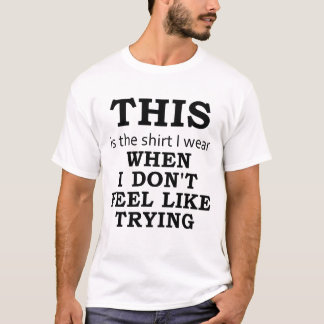 Skjortan som jag ha på sig, när jag inte gör likt tee shirt