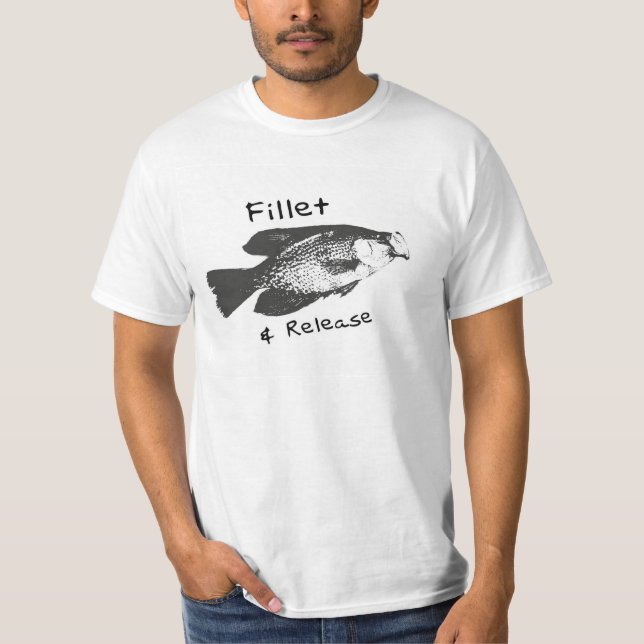 Skjortfilé och frisläppande av skjortor t shirt (Framsida)