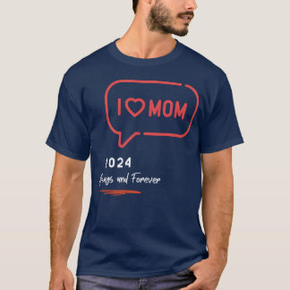 Skjortflicka i mor t shirt