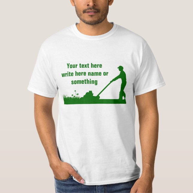 Skjortor av gräsmattor, gräsmatta tee shirt (Framsida)