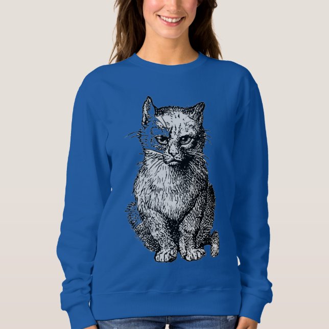 Skjortor av grumpy Cute-kattdjur T Shirt (Framsida)