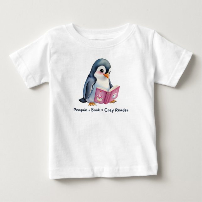 Skjortor av porösa penguinkläder t shirt (Framsida)