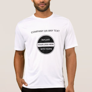 Skjortor för affärslogotyputslagsplats t-shirt