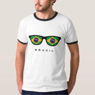 Skjortor för anpassningsbar i Brasilien och jacka T-shirt