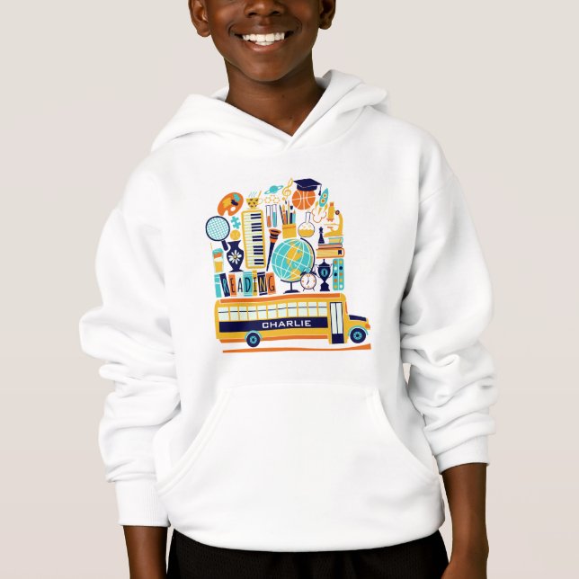 Skjortor för användarnamn för back to school och j tee shirt (Framsida)