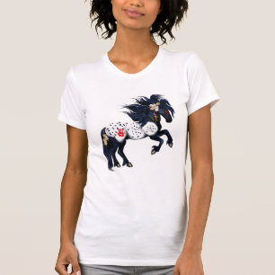 Skjortor för Appaloosakrigponny T Shirt