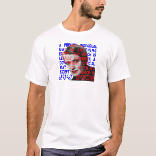 Skjortor för Ayn Randcitationstecken Tee Shirt