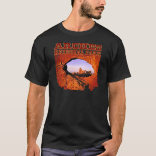 Skjortor för bågenationalparkutslagsplats tee shirt