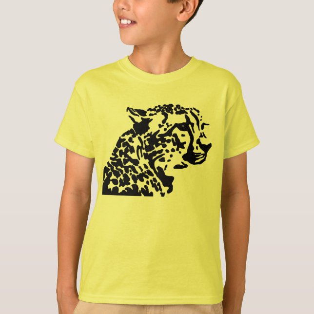 SKJORTOR FÖR CHEETAHVILDDJUR T-SHIRT (Framsida)