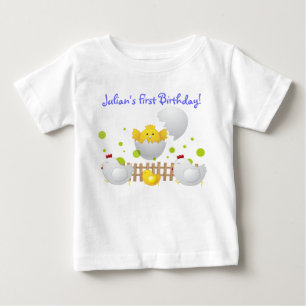 Skjortor för chickfödelsedagbaby T Tee