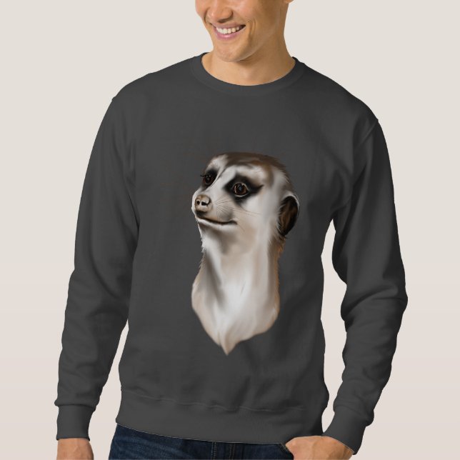 Skjortor för dam Meerkat Sweatshirt (Framsida)