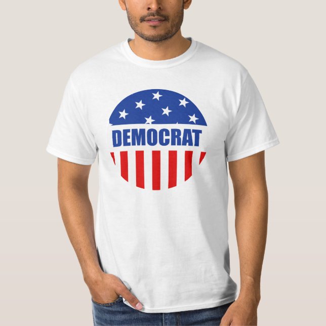Skjortor för demokrat T Tee Shirt (Framsida)