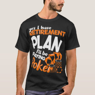 Skjortor för leksaker Casino Retiree p T Shirt