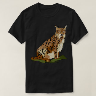 Skjortor för lodjurvild kattvilda djur T T Shirt