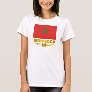 Skjortor "för marockansk pride" t shirt