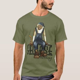 Skjortor för mekanikerfettapa T T-shirt