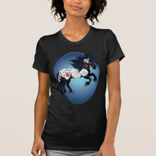 Skjortor för Oval för Appaloosakrigponny Tee Shirt