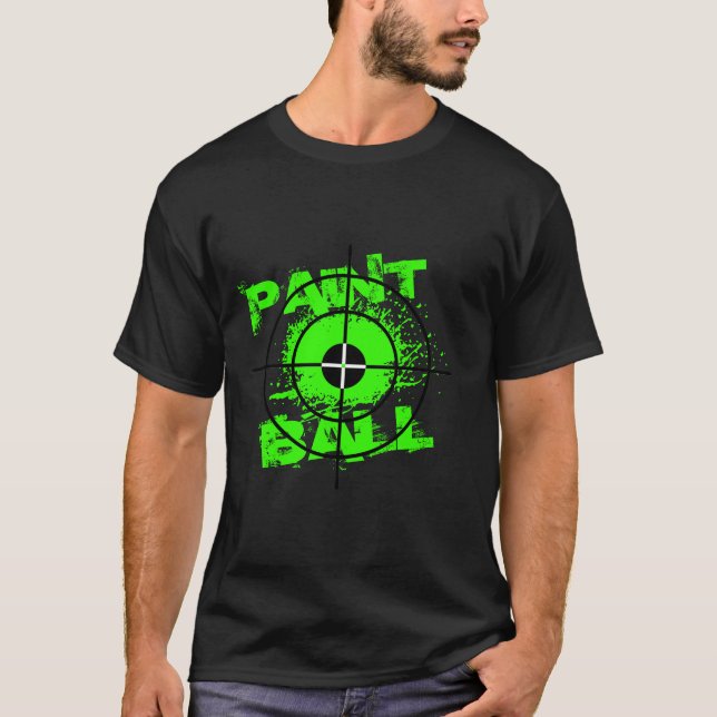 Skjortor för Paintball t T Shirt (Framsida)