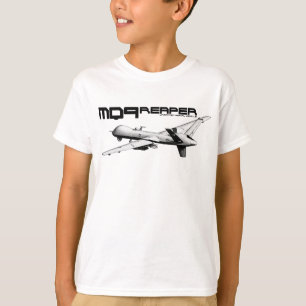 Skjortor för Reaper MQ-9 T-shirt