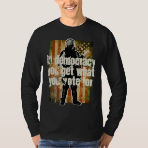 Skjortor för tumultsnutanpassade tee shirt