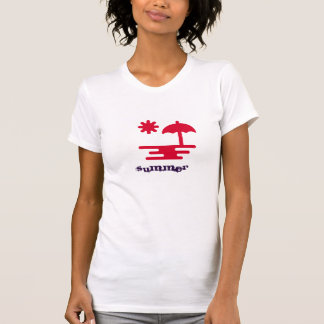 Skjortor för vitsommar t för kvinnor tee shirt