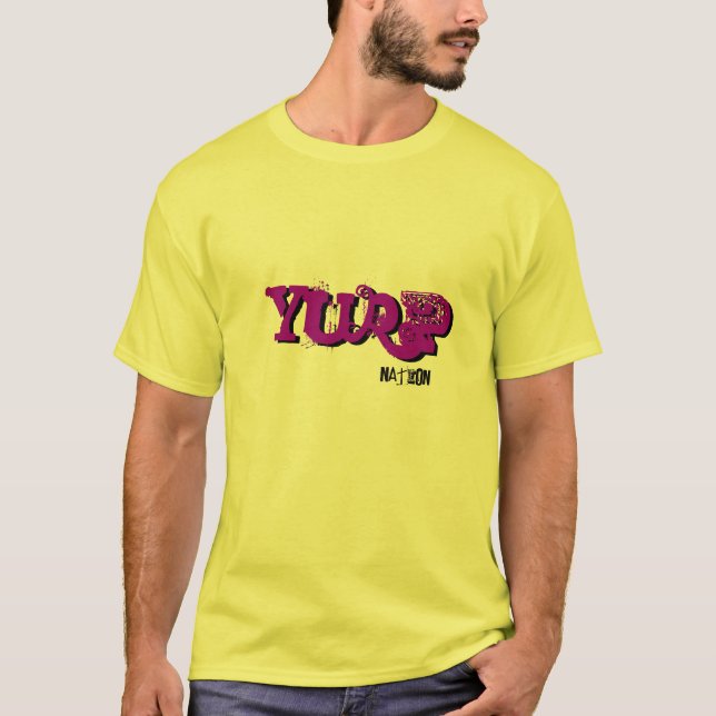 Skjortor för #YURPnationutslagsplats T Shirt (Framsida)