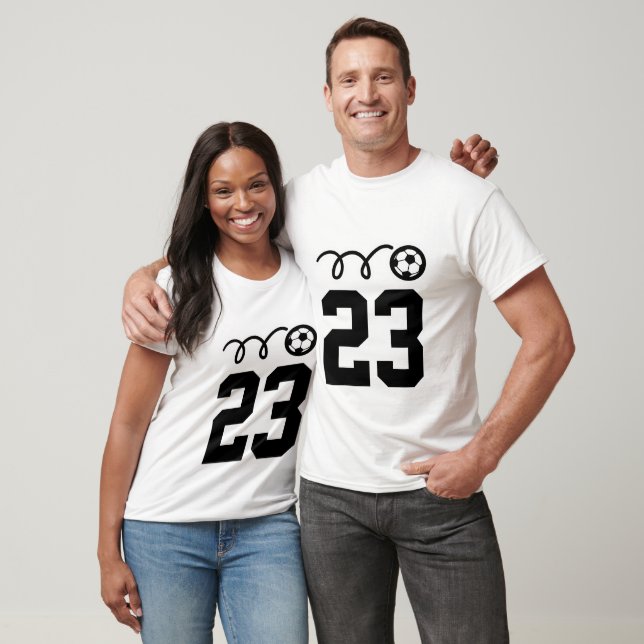 Skjortor från fotbollslag med anpassningsbar jerse tee shirt (Unisex)