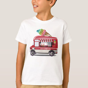 Skjortor från Ice Cream Lastbil och jacka T Shirt