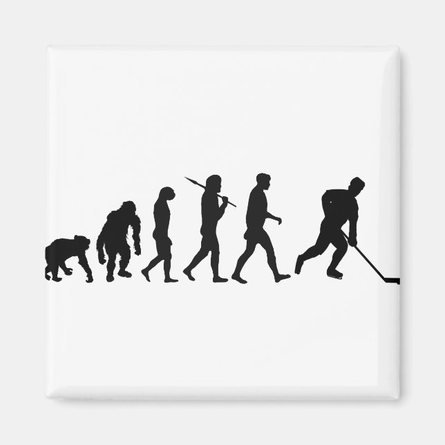 Skjortor från Ice Hockey Players team shirts Magnet (Framsidan)