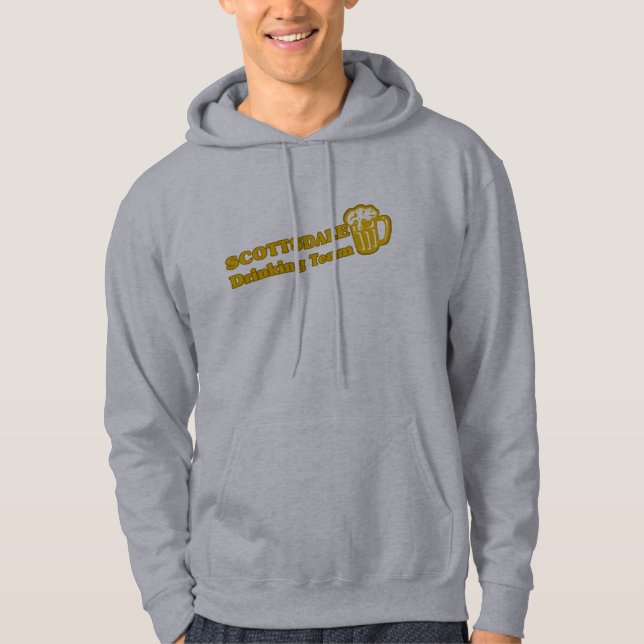Skjortor från Scottsdale Drinking Team Hoodie (Framsida)