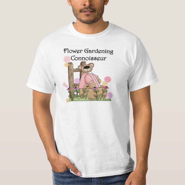 Skjortor och gåvor för blomsterträdgårdConnoisseur Tee (Framsida)