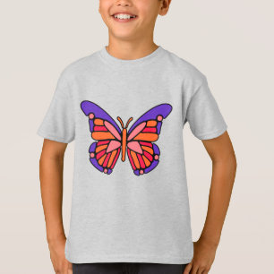 Skjortor och jackor för Stilized Butterfly-anpassa T Shirt