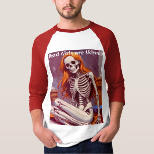 Skjortor,toppar,långärmad,döskallar T Shirt
