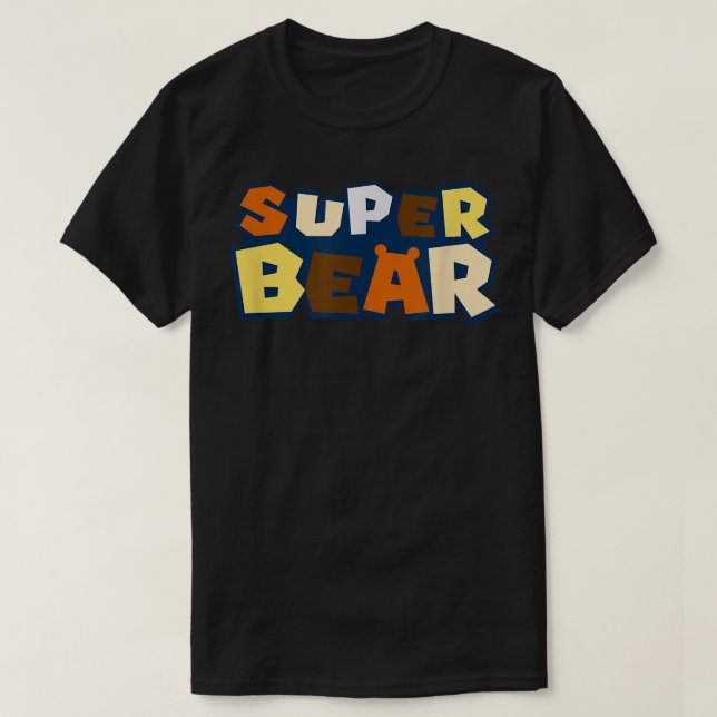 Skjortskjorta med björnbjörn i pridet flagga toppe t shirt (Design framsida)