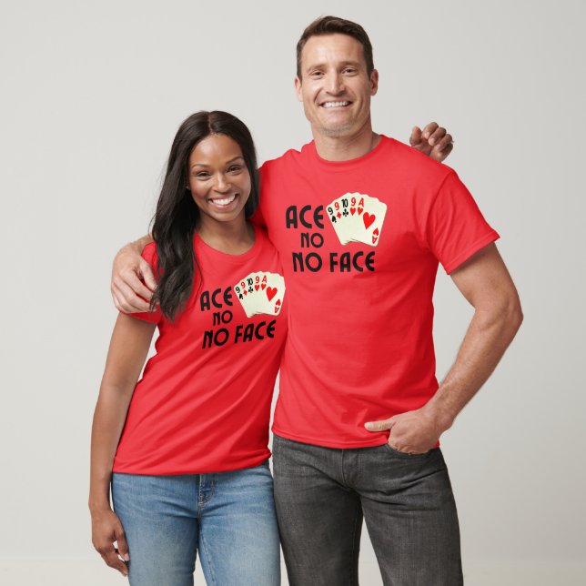 Skjortskjorta med Euchre-kort! T Shirt (Unisex)