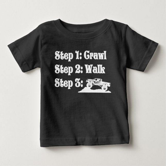 Skjortskjortor av baby, vägtransport, vägtransport t shirt (Framsida)