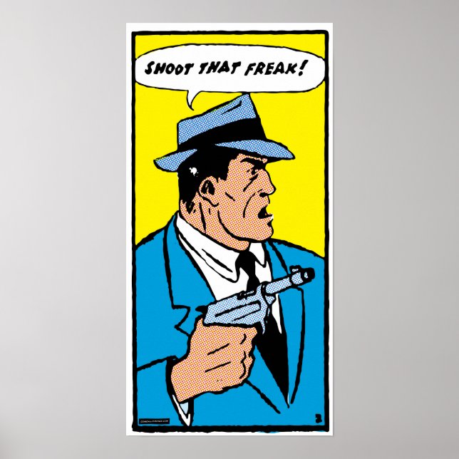 Skjut den Freaken! (mindre storlekar) Poster (Framsidan)