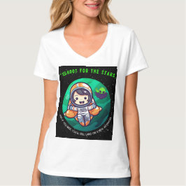 SKJUT EFTER STJÄRNORNA, ASTRONAUT  T SHIRT