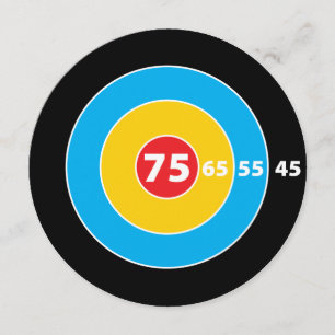 Skjut! Inbjudan till måljägare i 75:e på födelseda