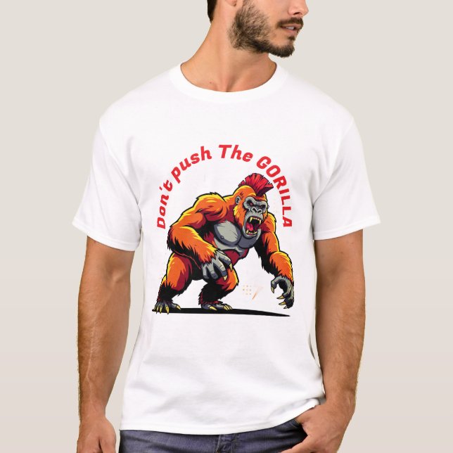 Skjut inte Gorilla T-Shirt (Framsida)