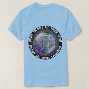 Skjut inte oss Elephant Bull T Shirt