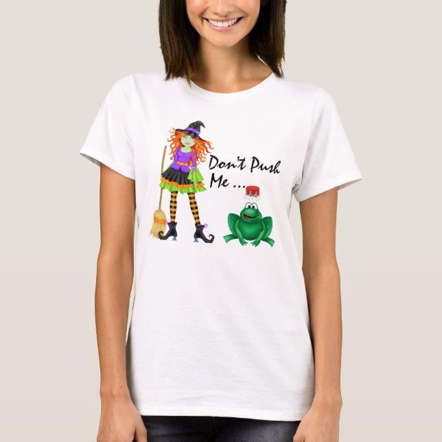Skjut mig inte.. tee shirt (Framsida)